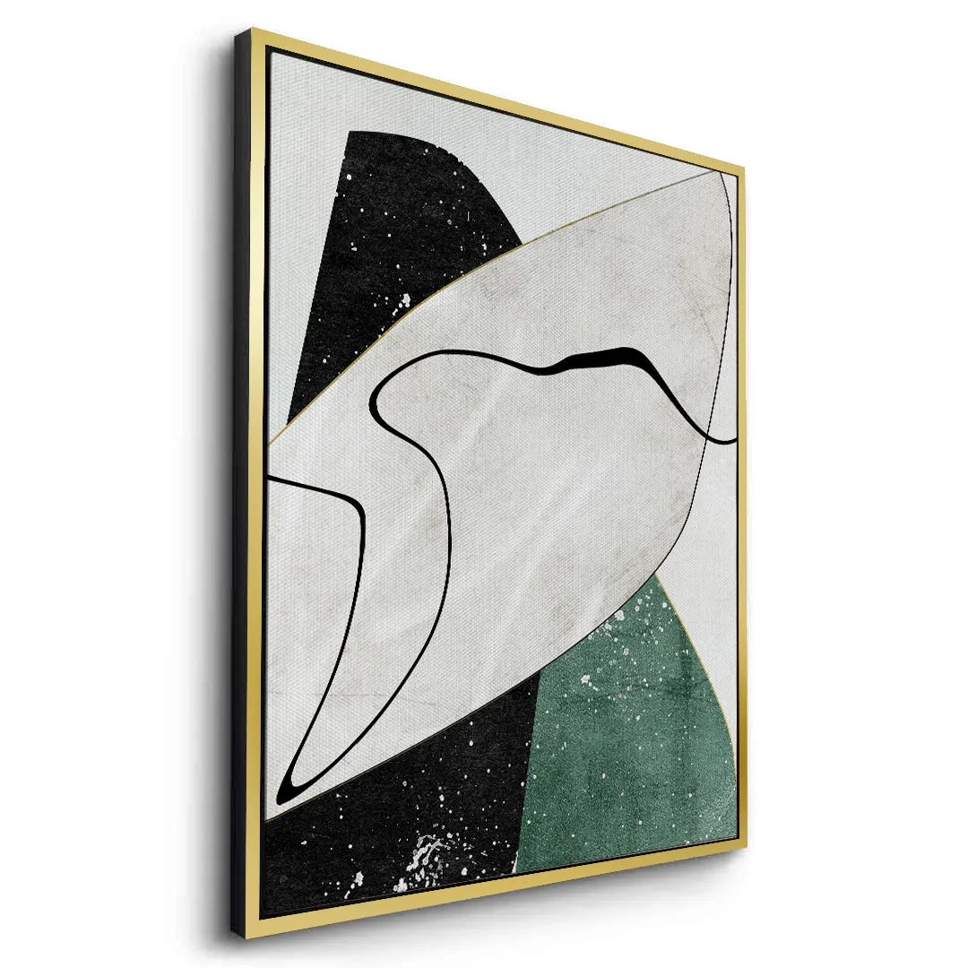 Veiled Geometry - Canvas - Jasmineart.ae
