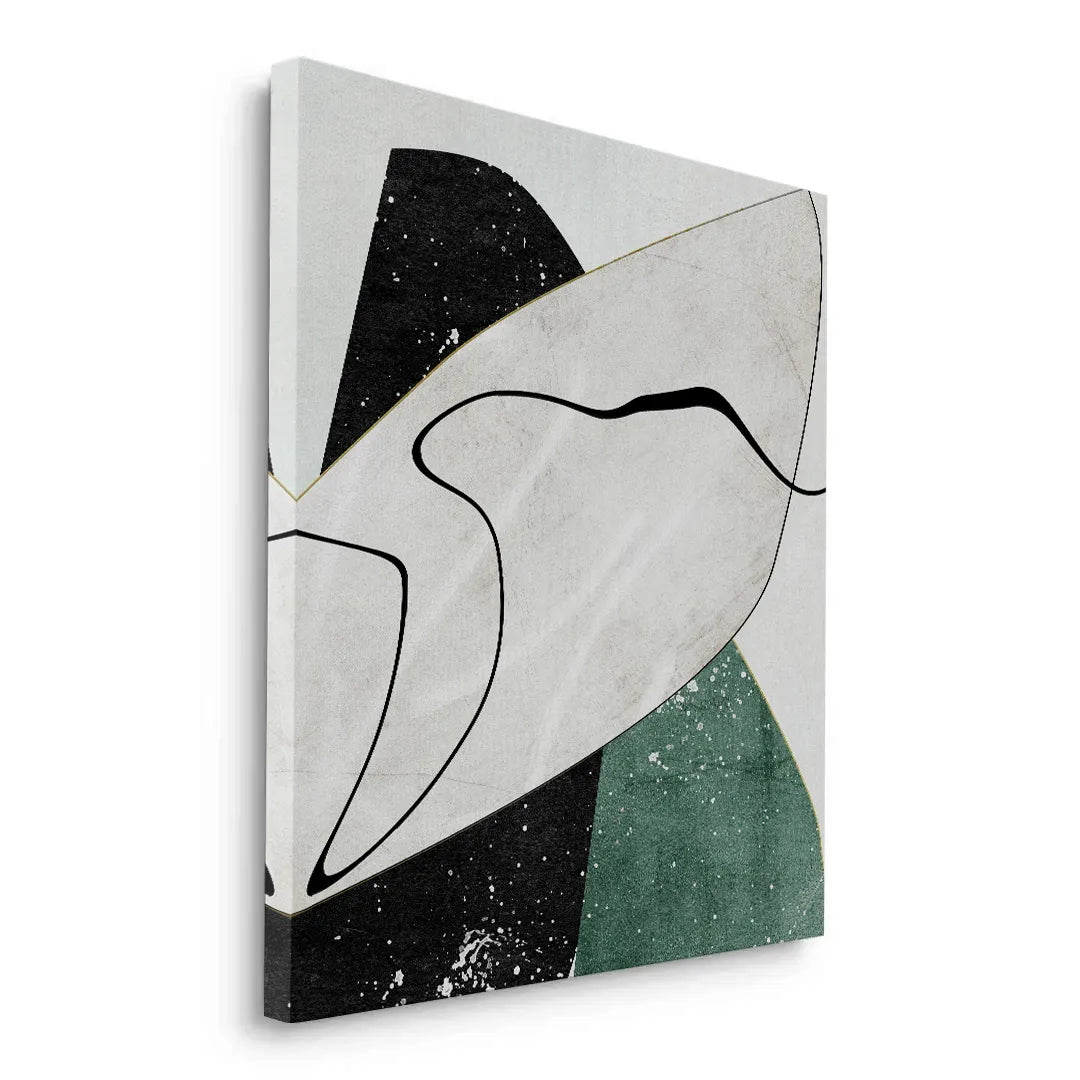 Veiled Geometry - Canvas - Jasmineart.ae