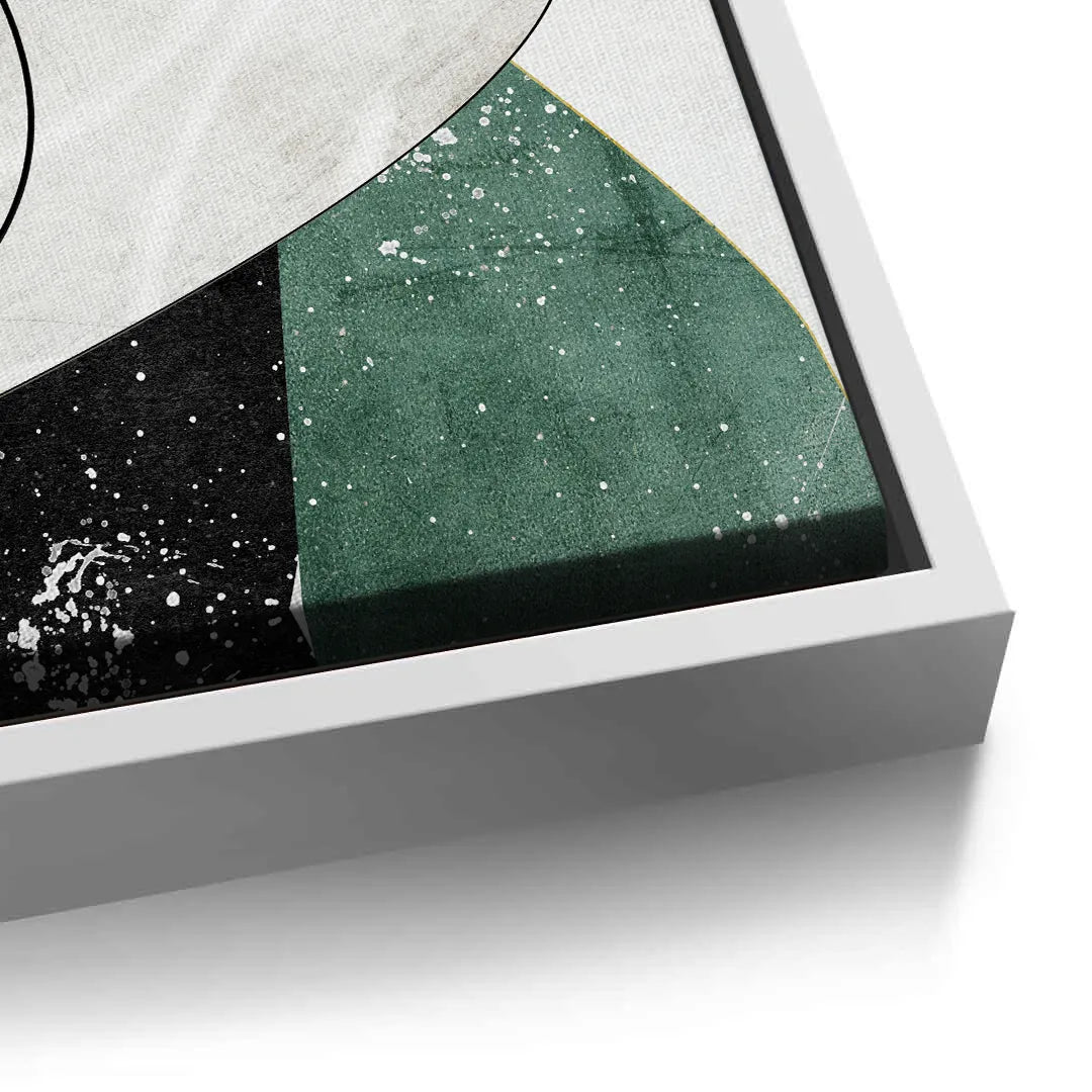 Veiled Geometry - Canvas - Jasmineart.ae