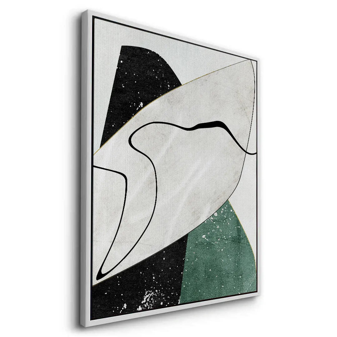 Veiled Geometry - Canvas - Jasmineart.ae