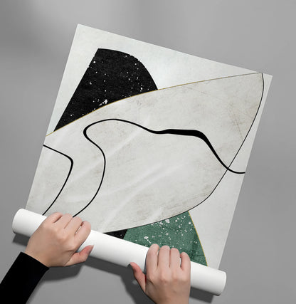 Veiled Geometry - Poster