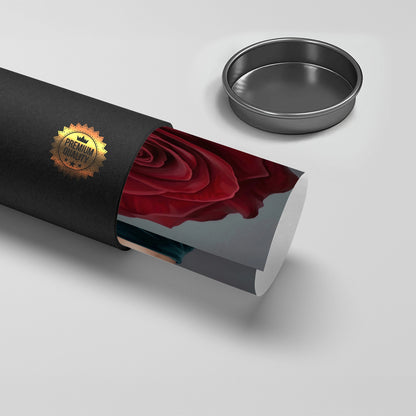 Velvet Rose Portrait - Poster
