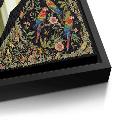 Vibrant Birds - Canvas