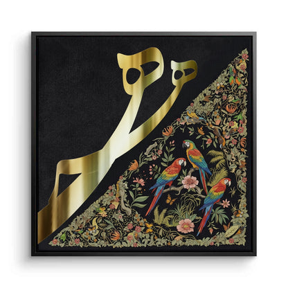 Vibrant Birds - Canvas