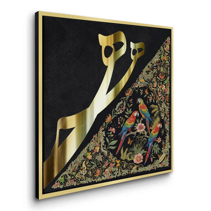 Vibrant Birds - Canvas