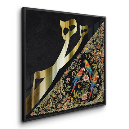 Vibrant Birds - Fine Art