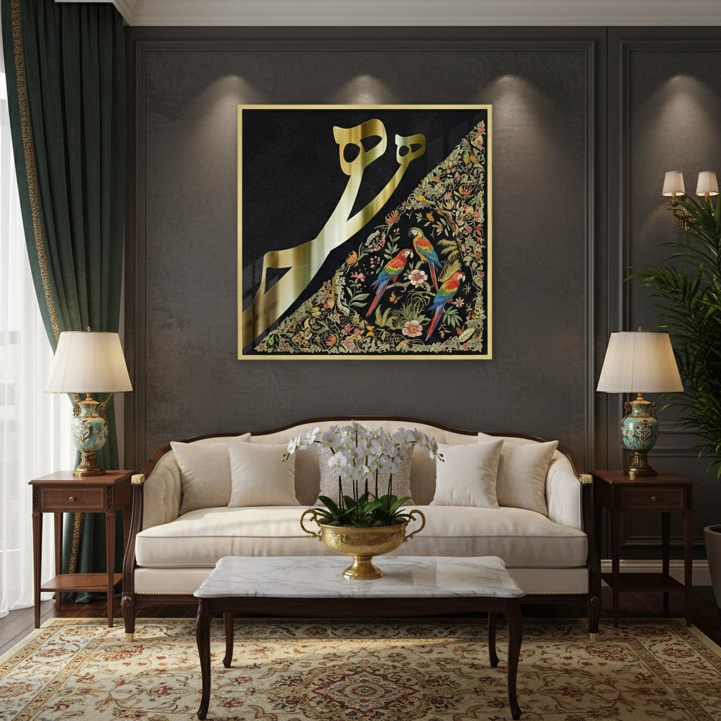 2Vibrant Birds - Fine Art