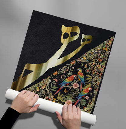 Vibrant Birds - Poster