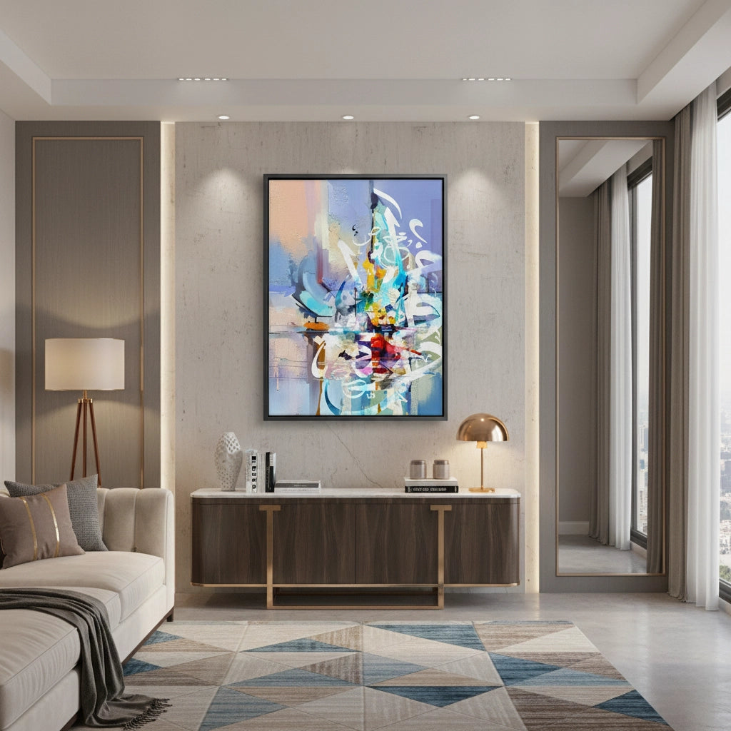 2Vibrant Expression - Canvas