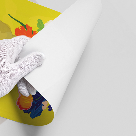 Vibrant Floral Still Life - Poster