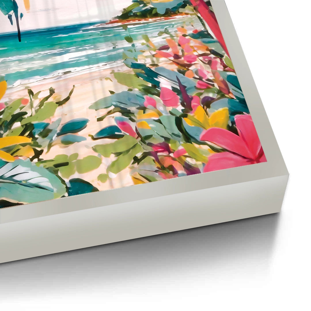 2Vibrant Tropical Palm Tree - Fine Art