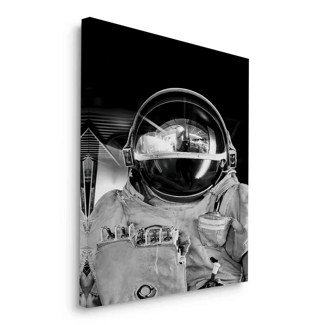 2Vintage Astronaut - Canvas