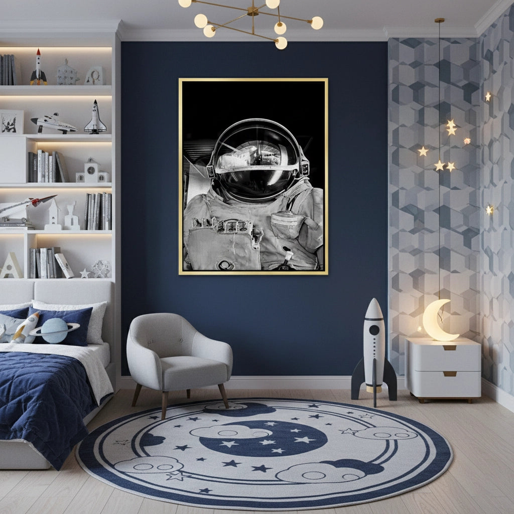2Vintage Astronaut - Canvas