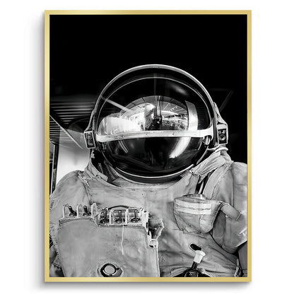 Vintage Astronaut - Fine Art
