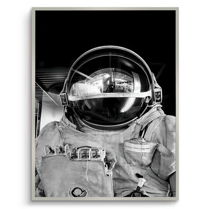 Vintage Astronaut - Fine Art