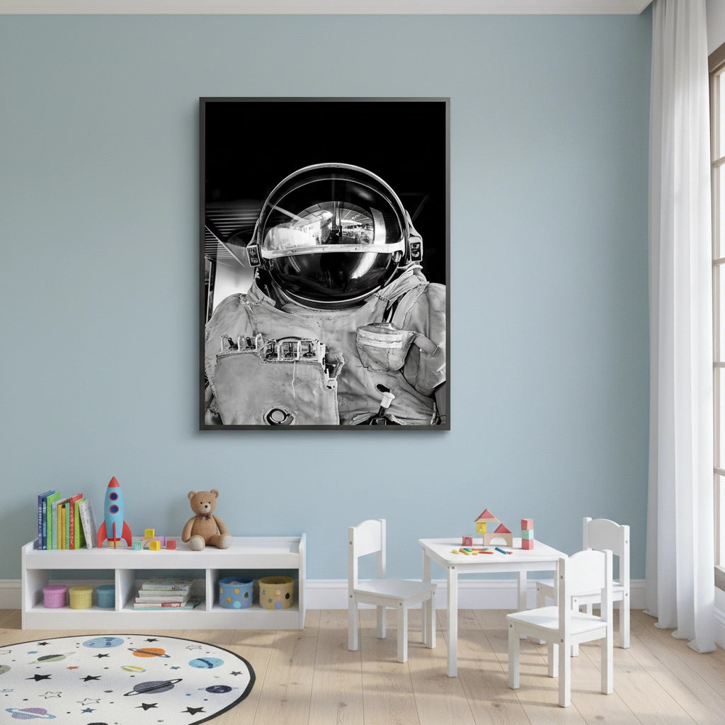 2Vintage Astronaut - Fine Art