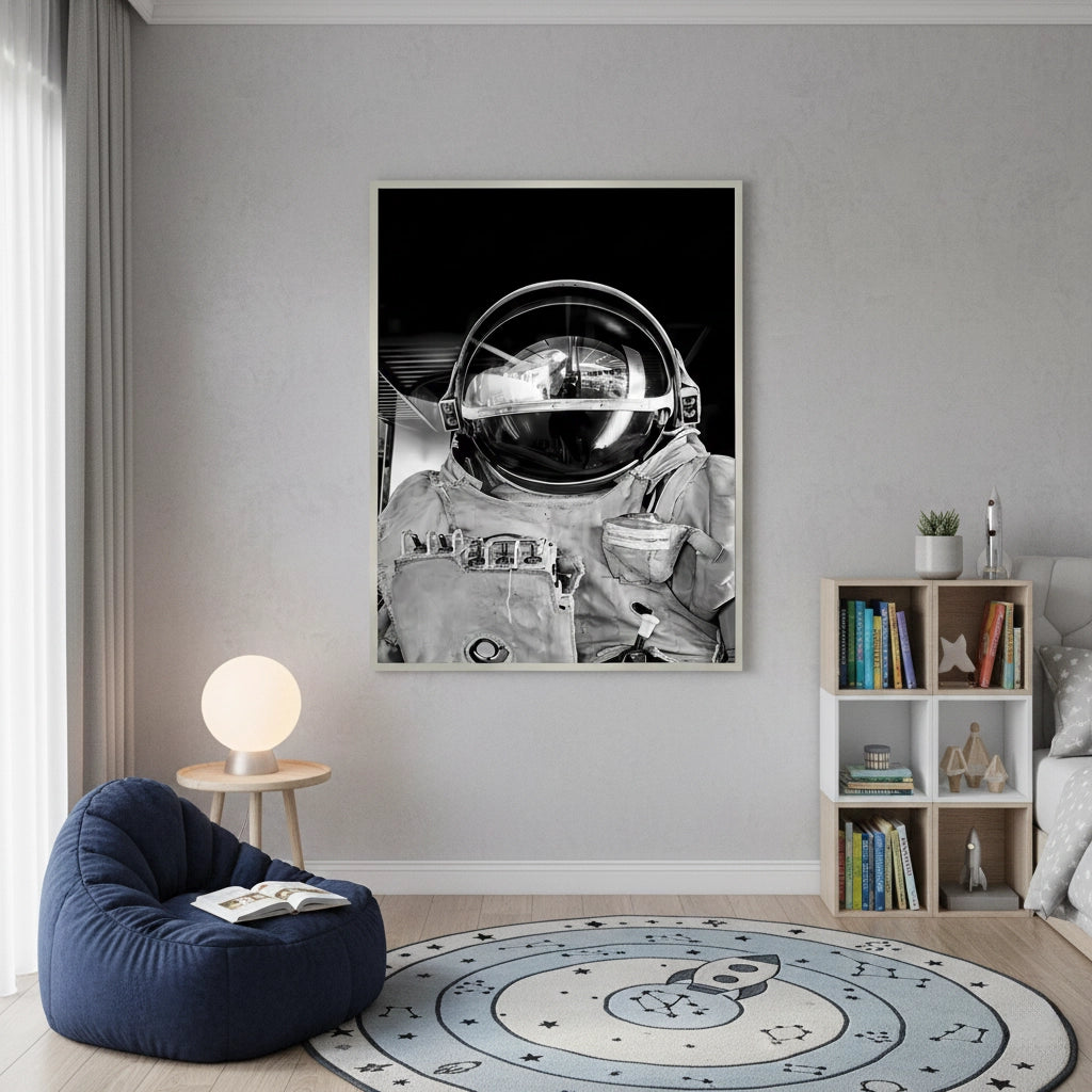 2Vintage Astronaut - Fine Art