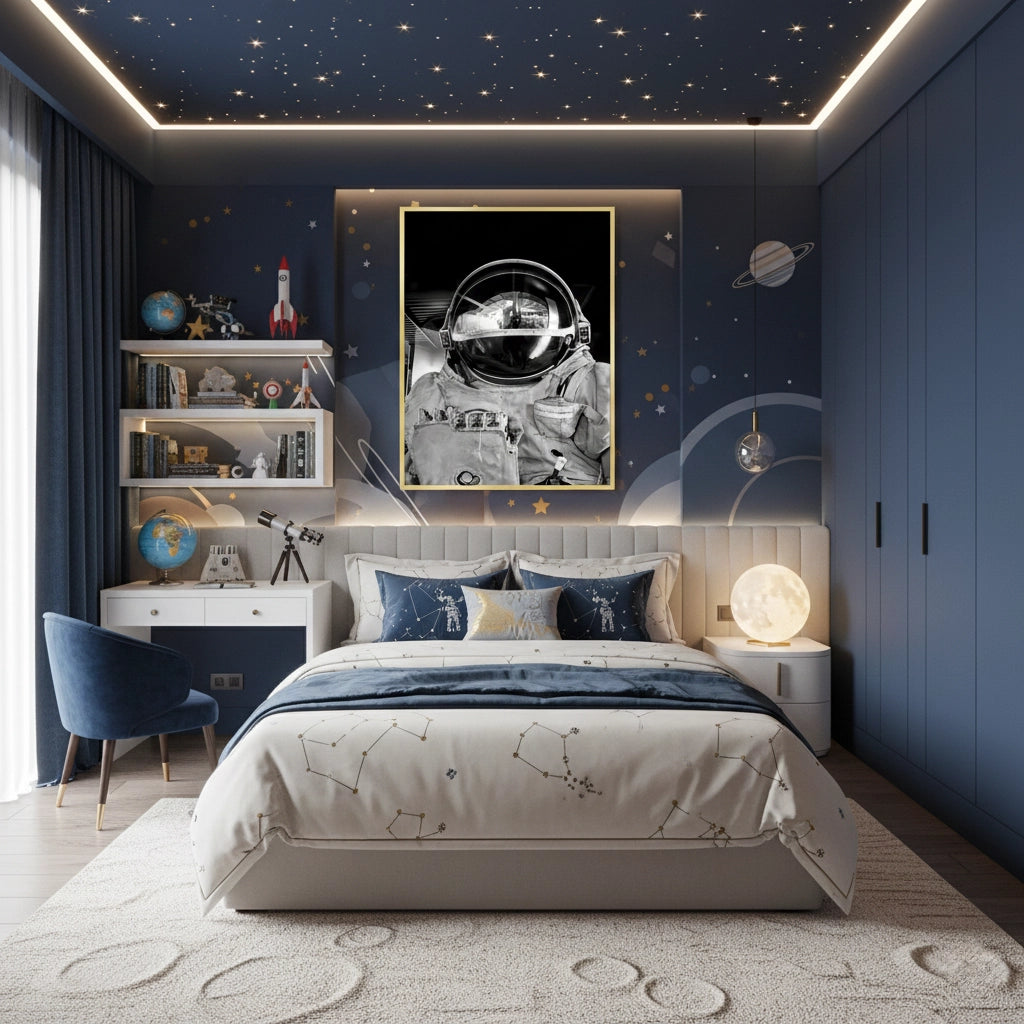 2Vintage Astronaut - Fine Art