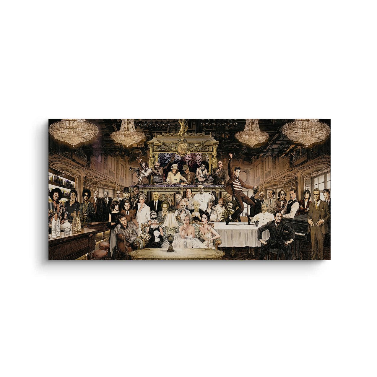 2Vintage Celebrity Gathering - Canvas