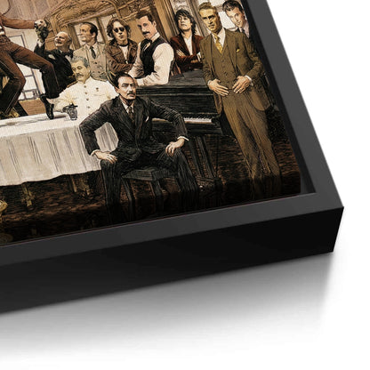 Vintage Celebrity Gathering - Canvas