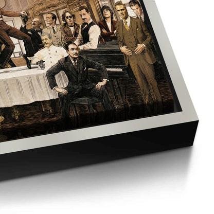 Vintage Celebrity Gathering - Canvas