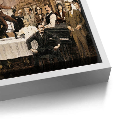 Vintage Celebrity Gathering - Canvas