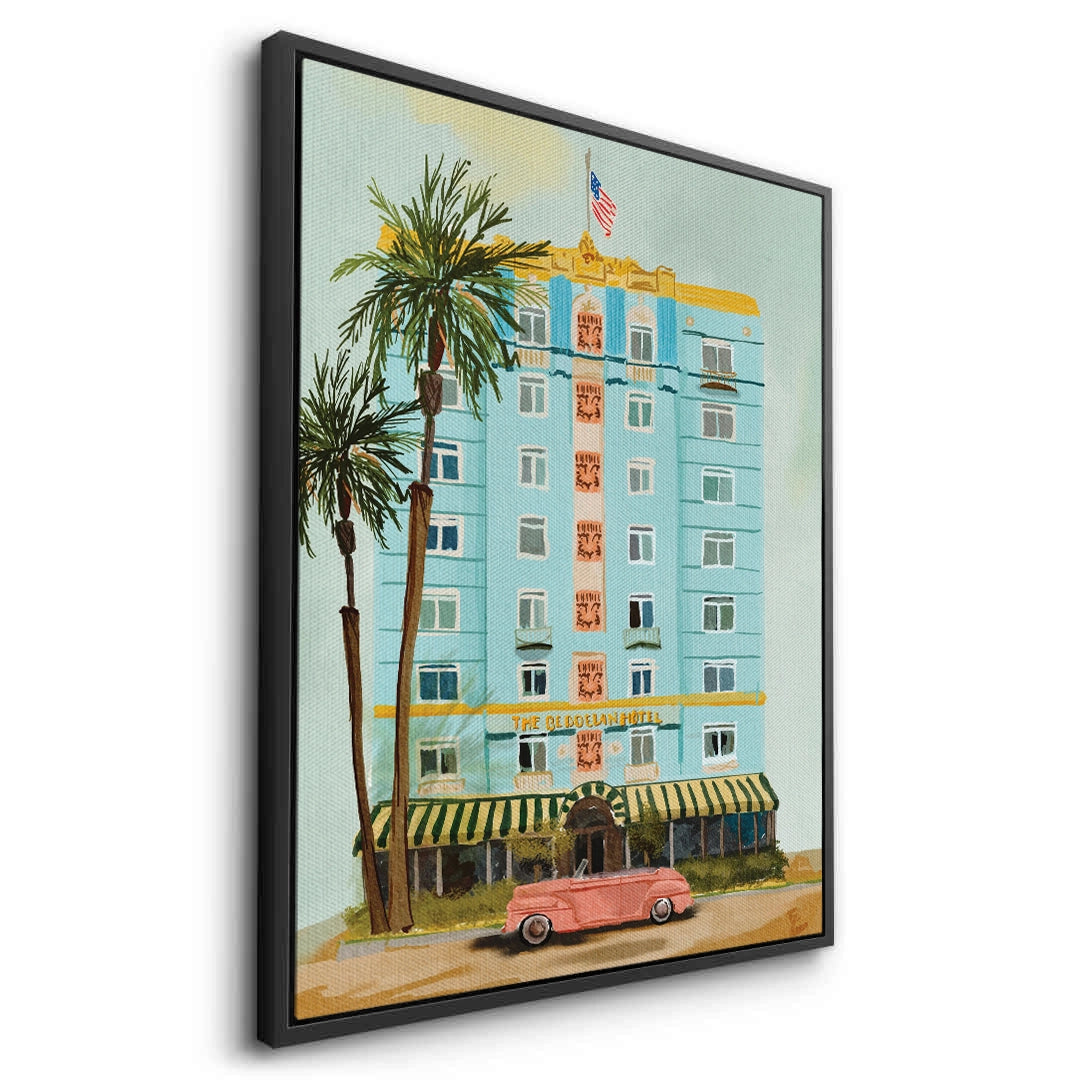 2Vintage Miami Beach - Canvas