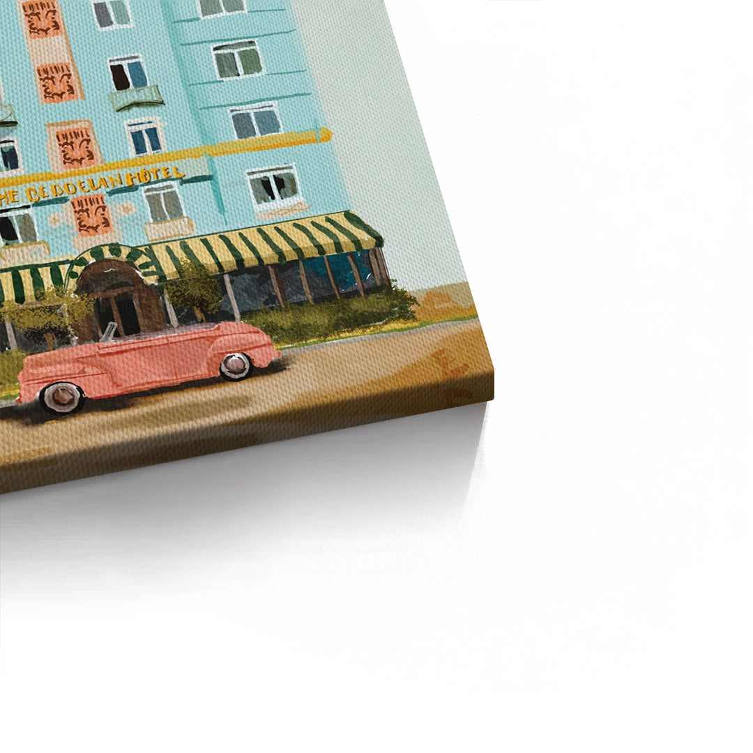 2Vintage Miami Beach - Canvas