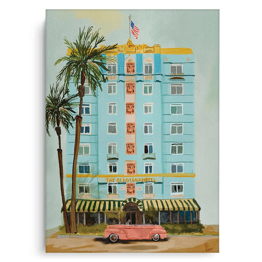 2Vintage Miami Beach - Canvas