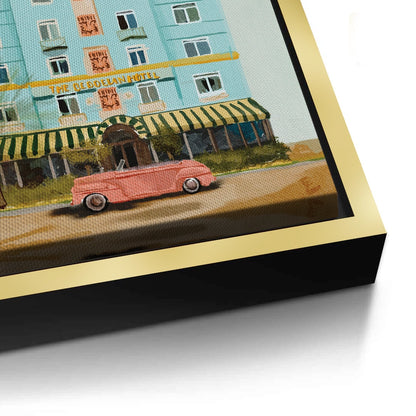 Vintage Miami Beach - Canvas