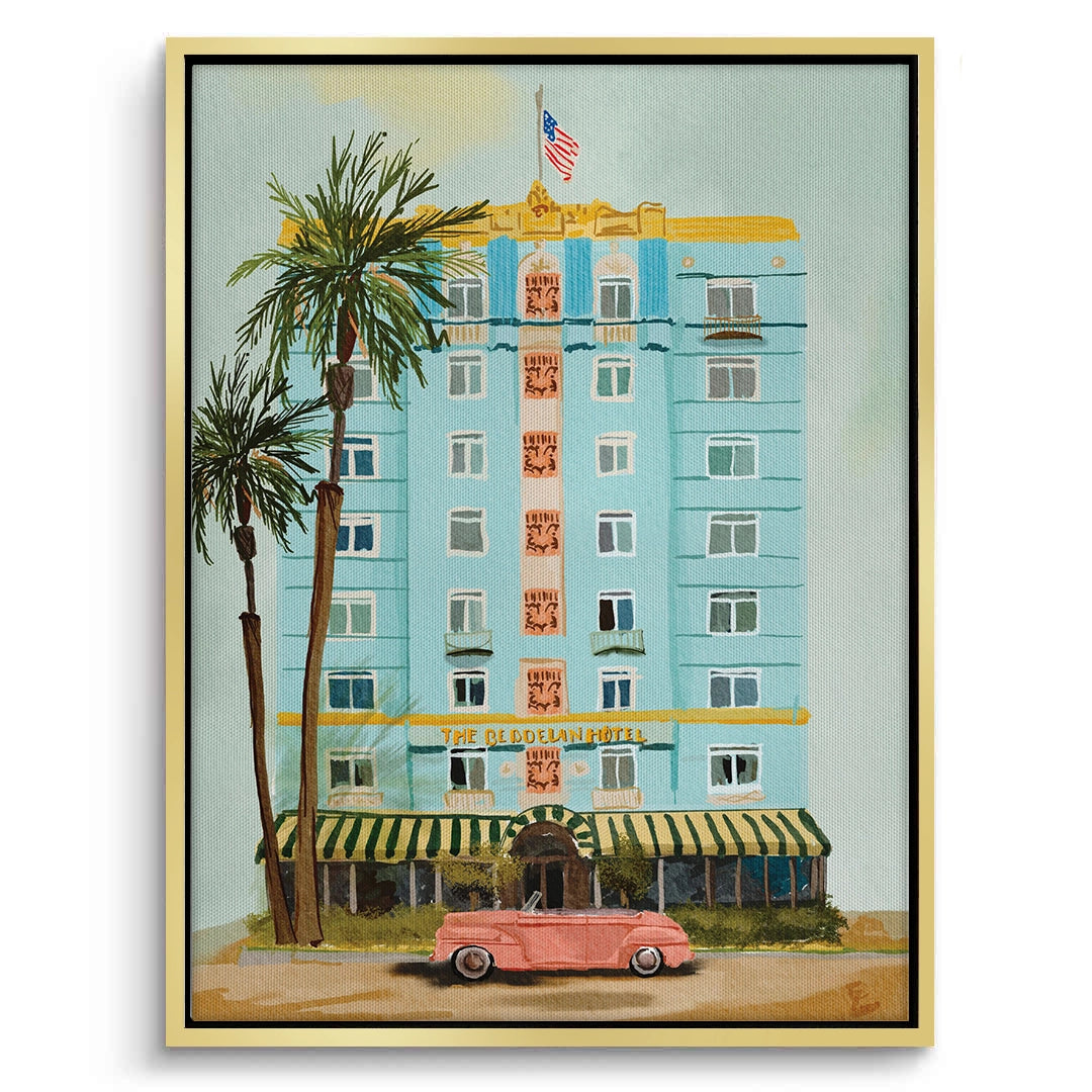 2Vintage Miami Beach - Canvas