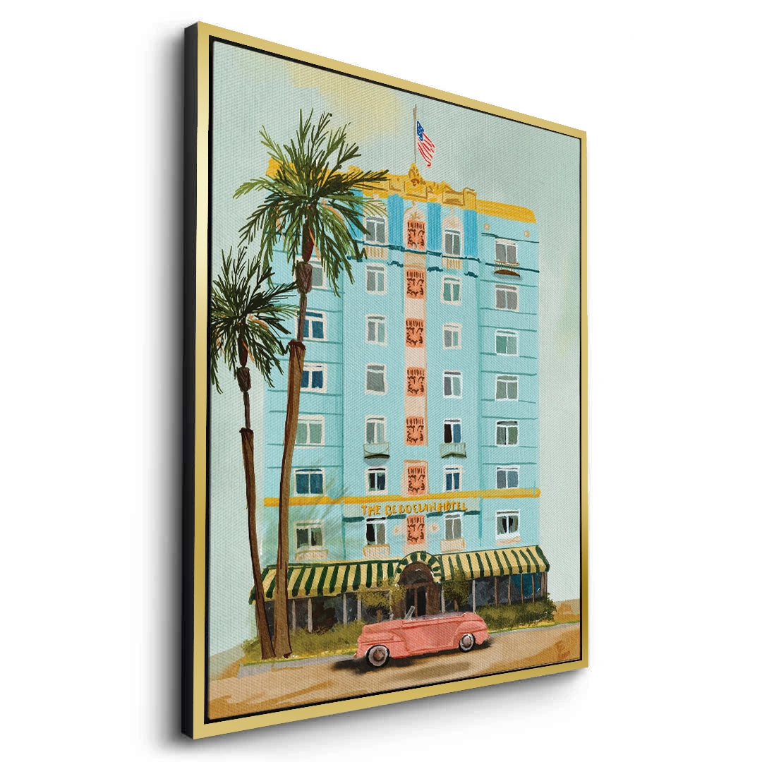 2Vintage Miami Beach - Canvas
