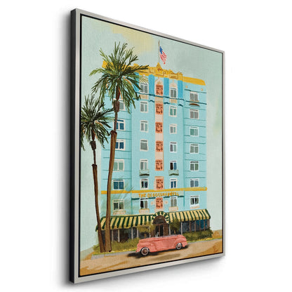 Vintage Miami Beach - Canvas