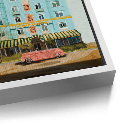 Vintage Miami Beach - Canvas