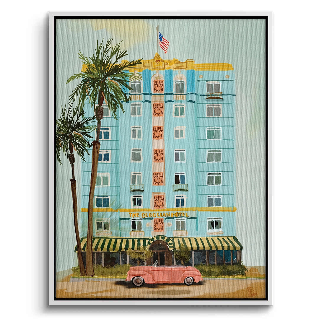 2Vintage Miami Beach - Canvas