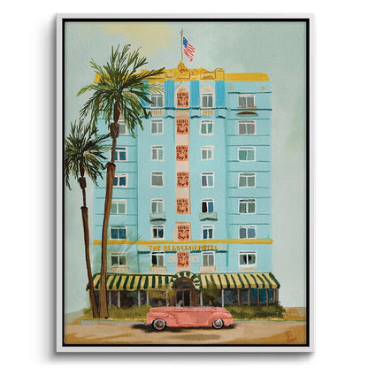 Vintage Miami Beach - Canvas