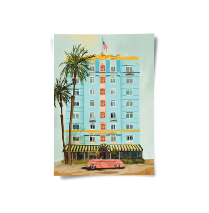Vintage Miami Beach - Poster