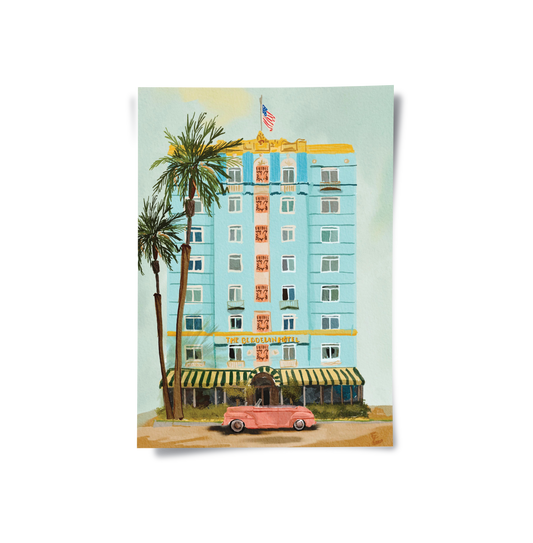 Vintage Miami Beach - Poster