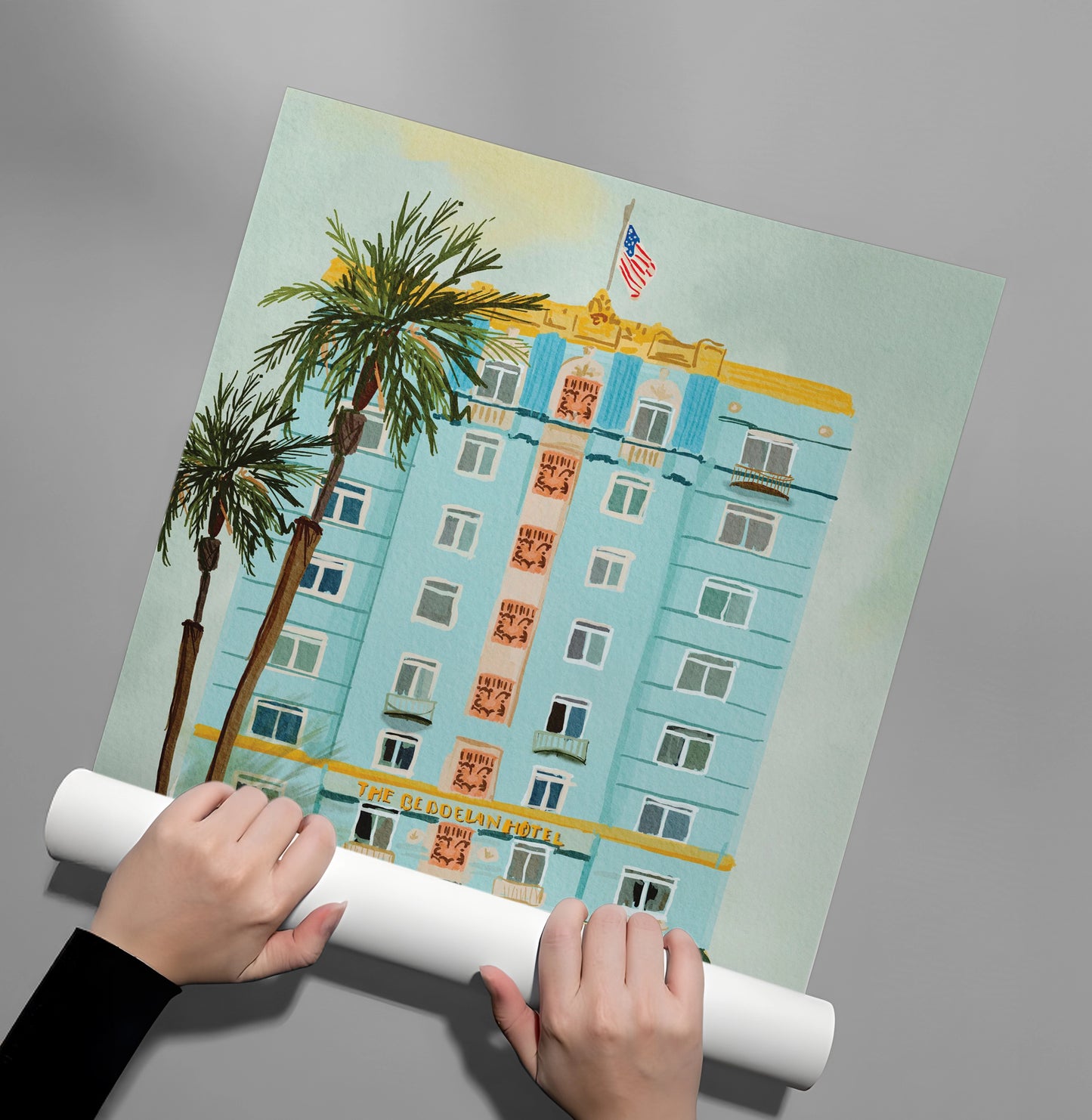 2Vintage Miami Beach - Poster