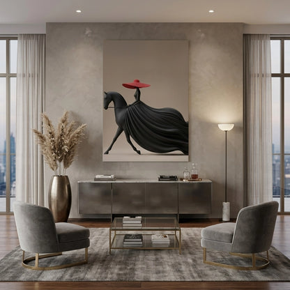 Vogue Rider - Canvas
