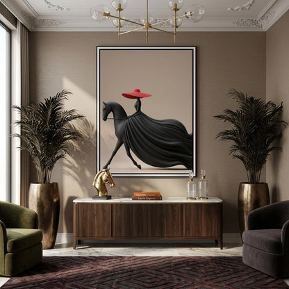 Vogue Rider - Canvas