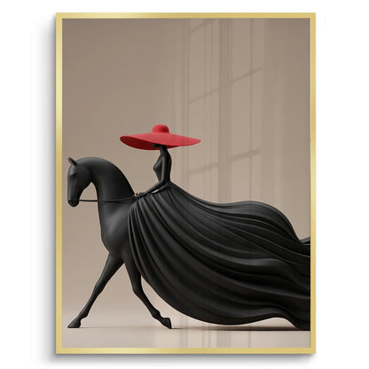 Vogue Rider - Fine Art