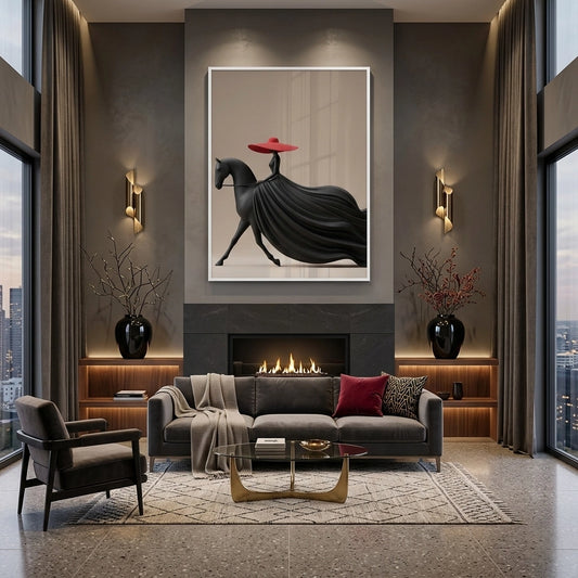 Vogue Rider - Fine Art