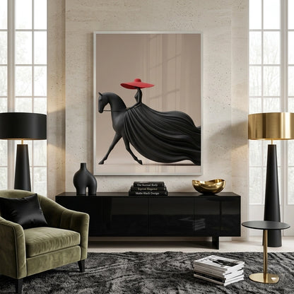 Vogue Rider - Fine Art