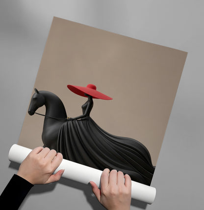 Vogue Rider - Poster