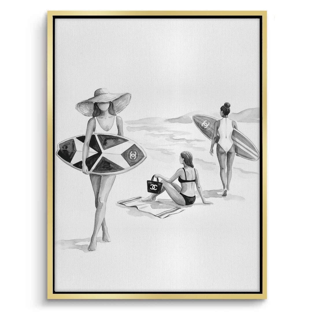 2Vogue on the Waves - Canvas