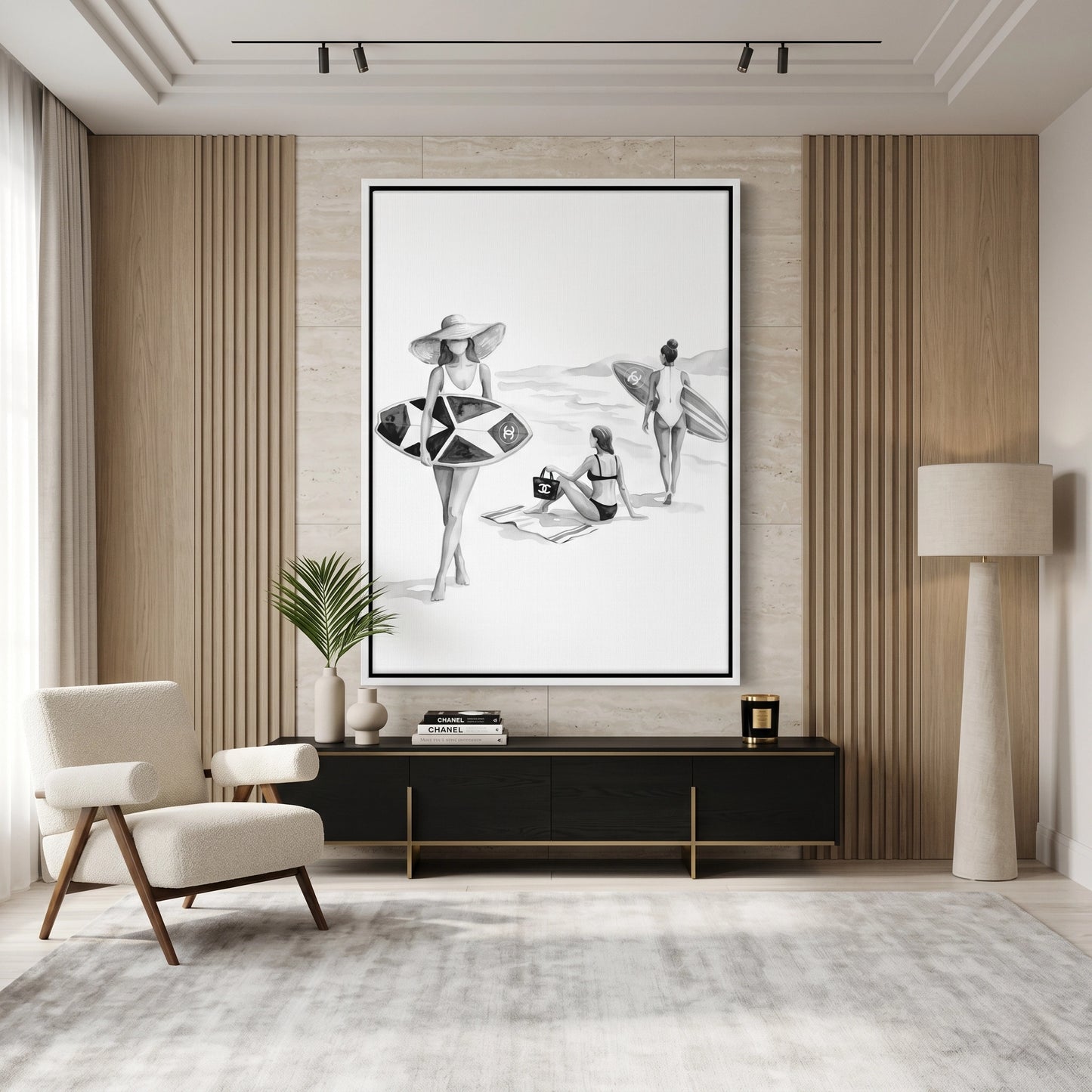 2Vogue on the Waves - Canvas