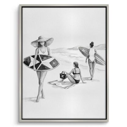 Vogue on the Waves - Canvas