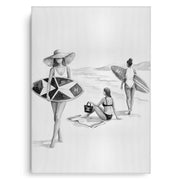 Vogue on the Waves - Canvas