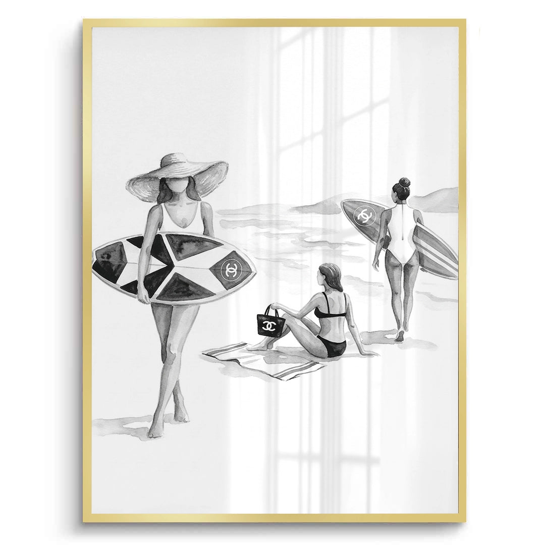 2Vogue on the Waves - Fine Art